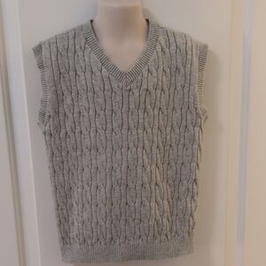 Hope & Henry Cabled Sweater Vest